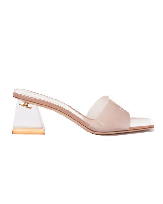 Gianvito Rossi Rubber Cosmic Sandals in Pink - Save 7% | Lyst UK