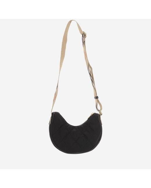 Burberry Black Shoulder Bag Polyamide