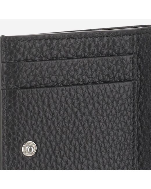 Montblanc Black Leather Wallet & Cardholders for men