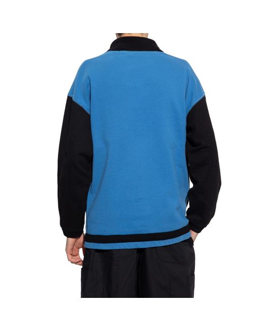 Ambush Blue Hooded Sweatshirt for men