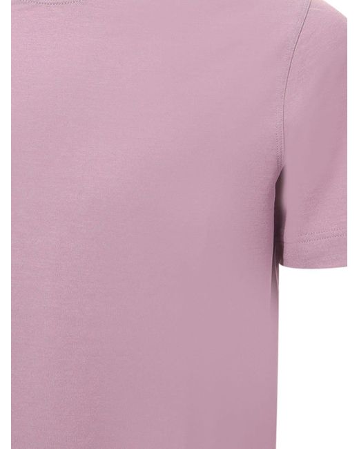 Zanone Pink T-Shirt for men