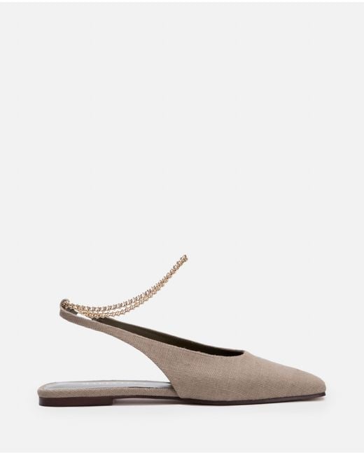 MARIA LUCA White Flat Shoes