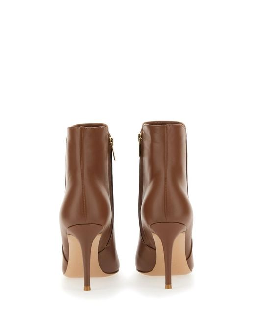 Gianvito Rossi Brown Levy 85 Boot
