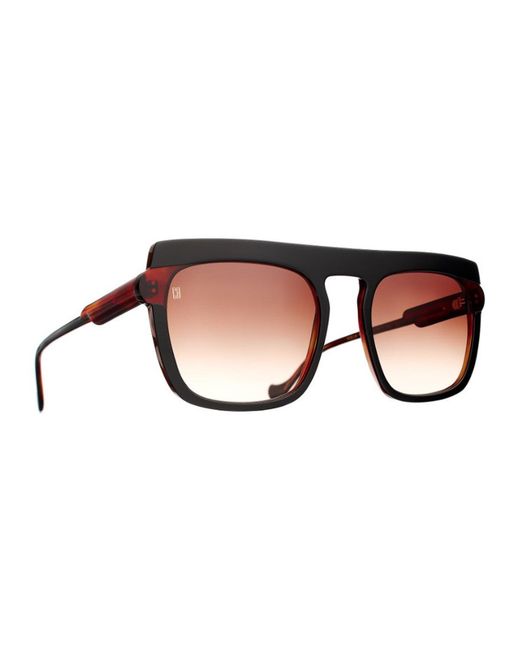 Caroline Abram Brown Noelia Acetato Sunglasses