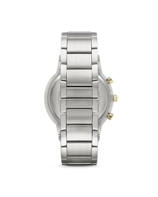 Emporio Armani Watch Chrono Renato Ar11047 Watches in Metallic for Men |  Lyst