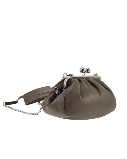 Weekend by Maxmara Brown Shoulder Bag Cubico