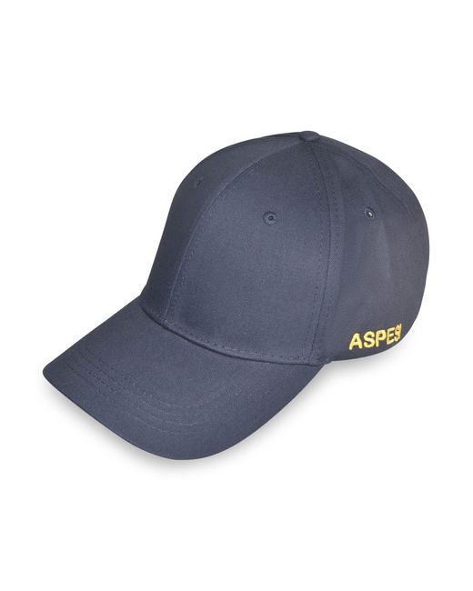 Aspesi Blue Logo Embroidered Baseball Cap for men