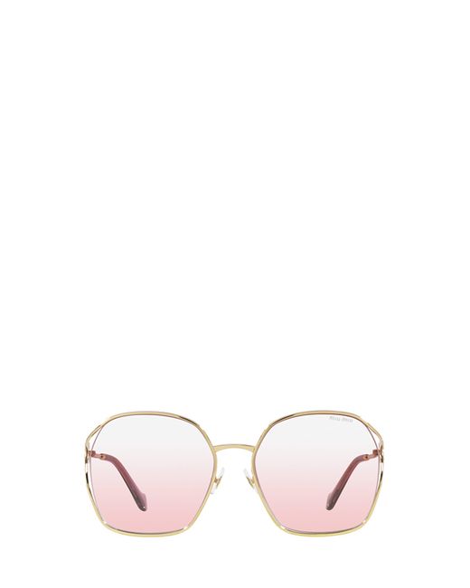 Miu Miu Pink Mu 52Ws Pale Sunglasses