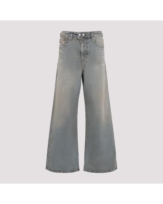 DIESEL Gray 1996 D-Sire Denim Jeans