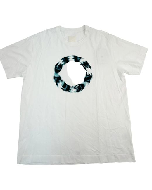 Givenchy White Oversized Short Sleeve T-Shirt for men
