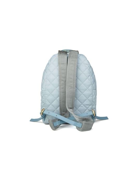 Moschino Blue Backpack Polyamide Bags Backpacks