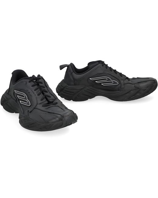 Balenciaga Black Monday Low-Top Sneakers Cowhide Trainers for men