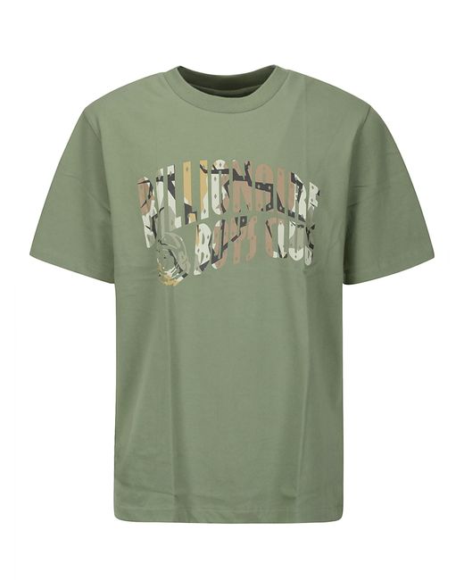 BBCICECREAM Green Camo Arch Logo T-Shirt for men