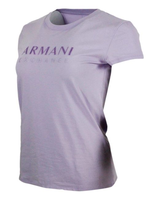 Armani Purple T-Shirts And Polos