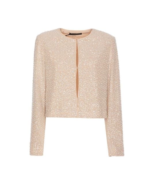 Twinset Natural Sequins Jacket