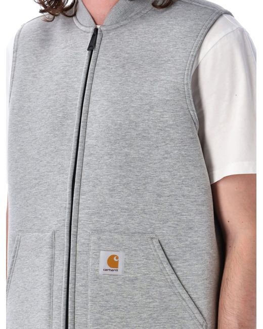 Carhartt Gray Car-Lux Vest for men