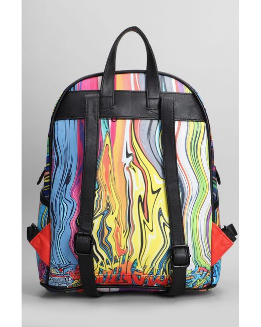 Sprayground Backpack In Multicolor Pvc in Gray for Men | Lyst