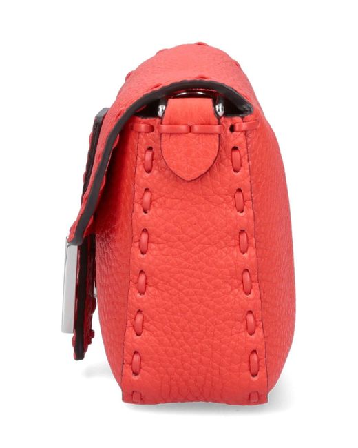 Fendi Red Mini Bag Baguette