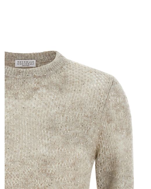 Brunello Cucinelli Natural Nylon Cardigan Clothing