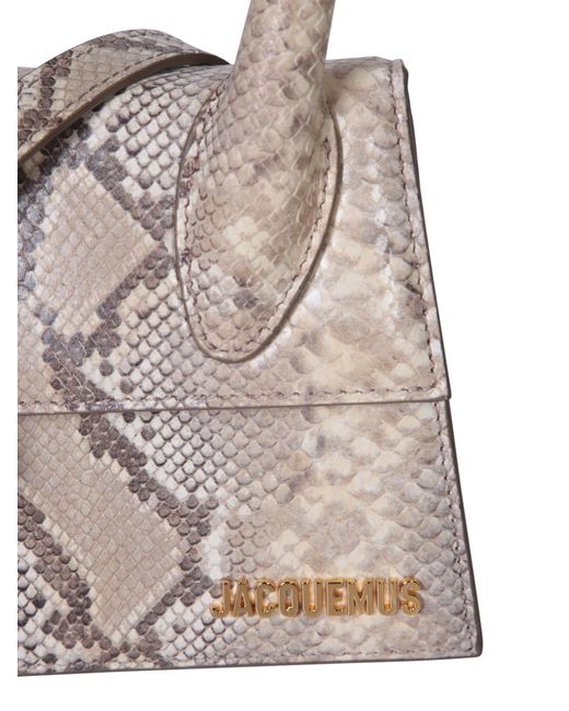 Jacquemus White Le Chiquito Moyen Boucle Shoulder Bag