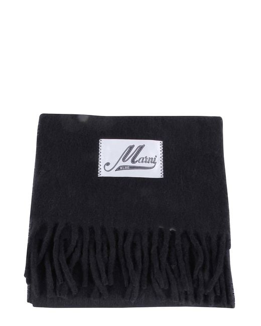 Marni Black Sciarpa