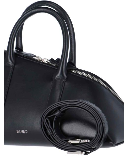 The Attico Black '24h' Shoulder Bag