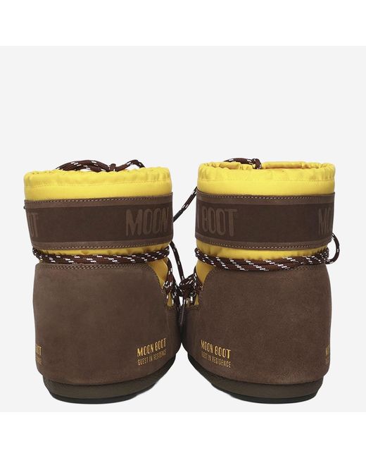 Moon Boot Brown Icon Low Boots Suede