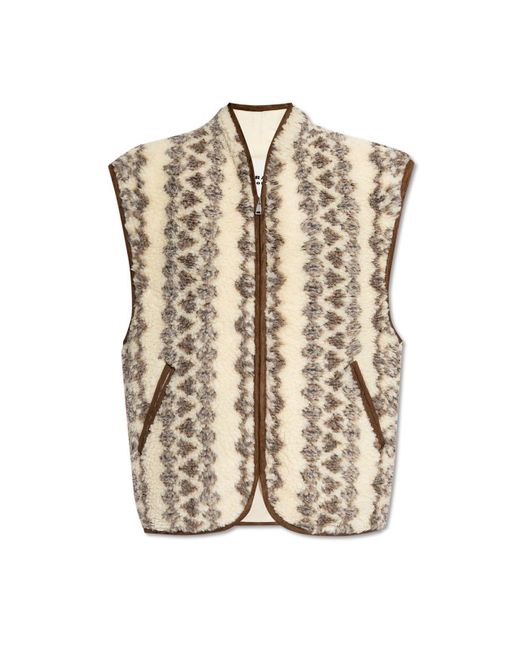 Isabel Marant Natural Vest Maximilia