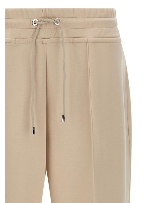 Moorer Natural Bayonne Joggers Cotton Polyester Elastane Pant