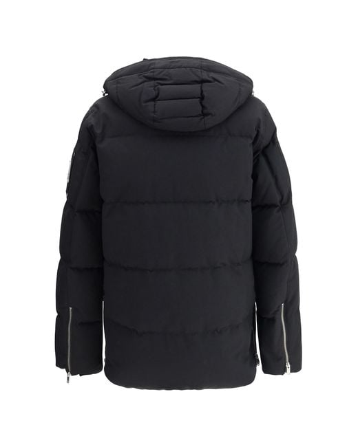 Moose Knuckles Black Original 3Q Neoshear Down Jacket for men