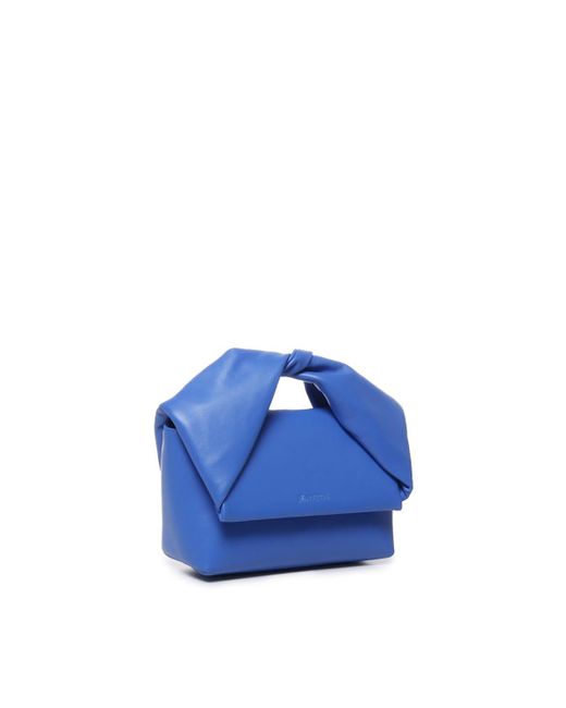 JW Anderson Twister Midi Bag in Blue | Lyst