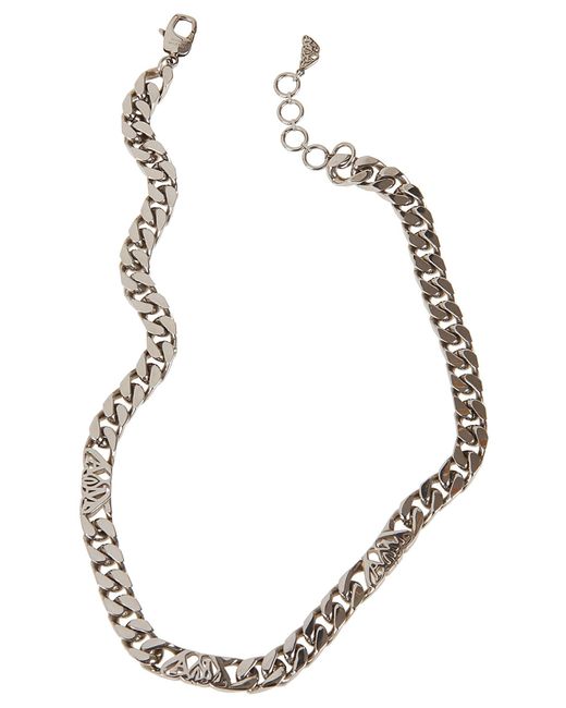Alexander McQueen Metallic Necklaces for men