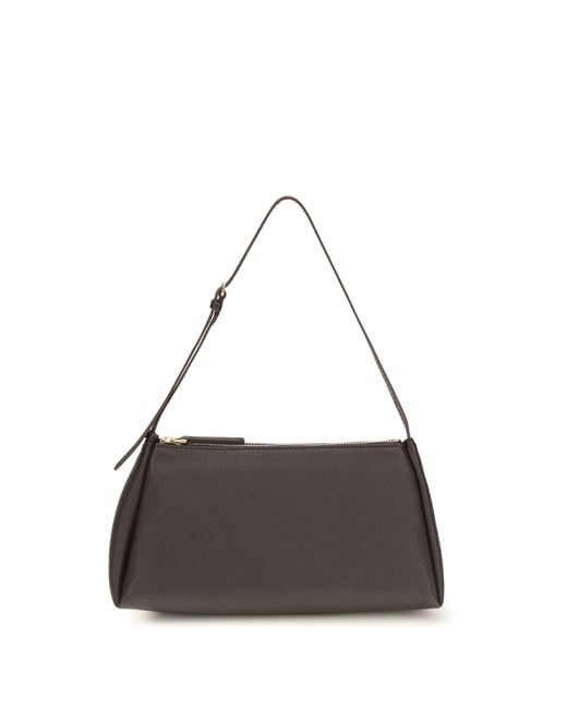 Calvin Klein Brown Handbag Aurelis Calf Leather Shoulder Bags