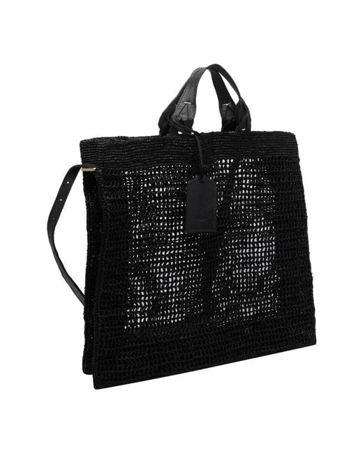 IBELIV Black Bags Raffia