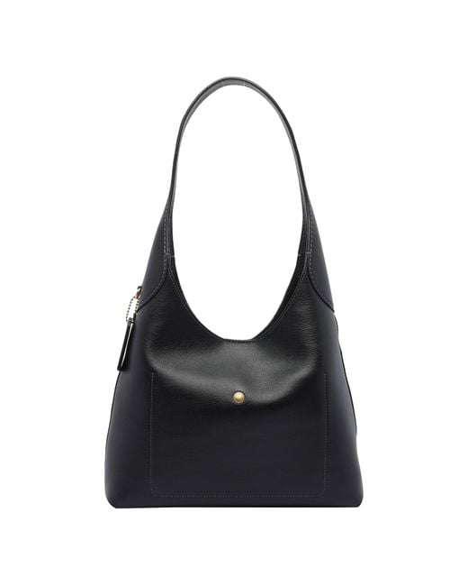 COACH Black Brooklyn 28 Shoulder Bag