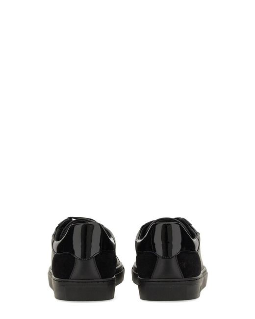 Moschino Black Sneaker With Logo for men