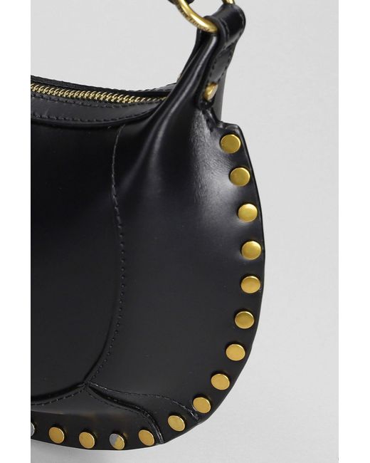 Isabel Marant Black Oskan Moon Shoulder Bag