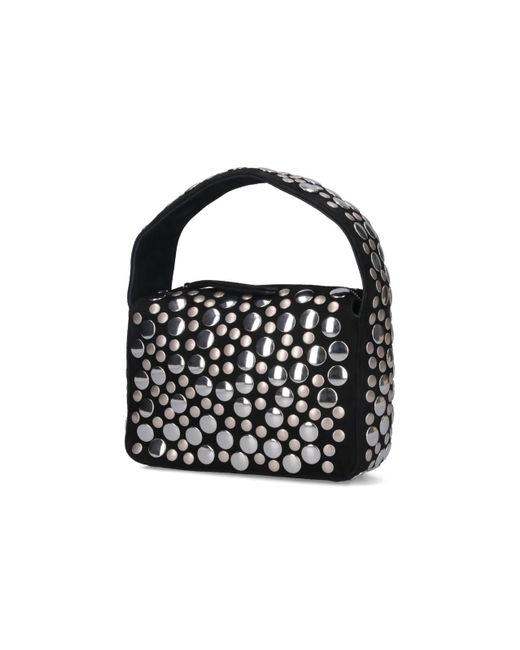 Khaite Black Elena Small Studs Bag