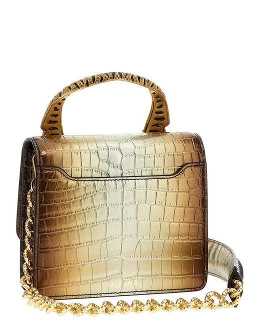 Roberto Cavalli Metallic 'Roar' Medium Handbag