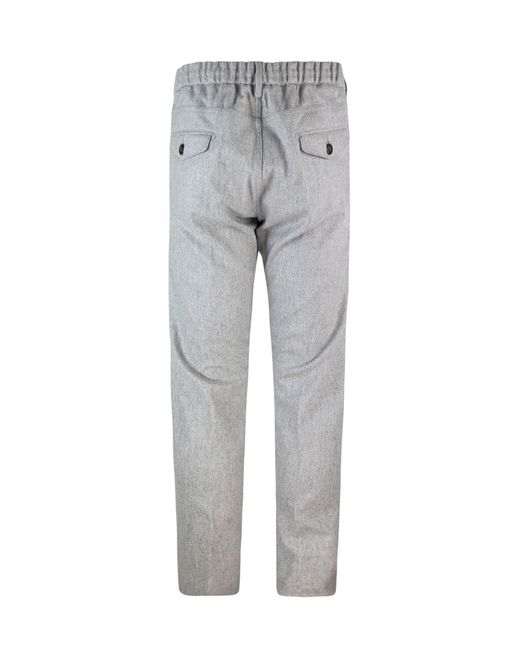 Eleventy Gray Pants for men
