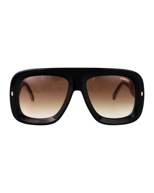 Carrera Black Squared Sunglasses Flaglab 18 2 M2