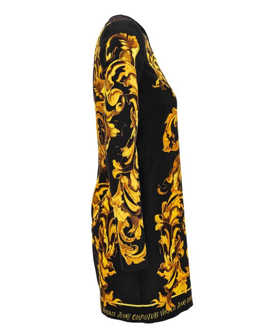 Versace Yellow Jeans Couture With Long Sleeves