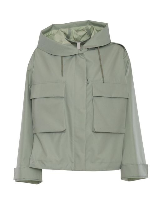 DUNO Green Jacket Polyester Silk Heavy