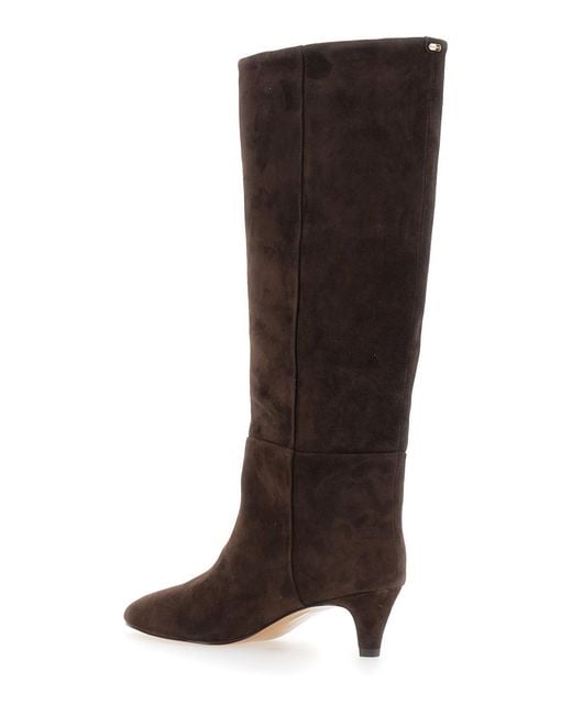 Twinset Brown Boots Leather