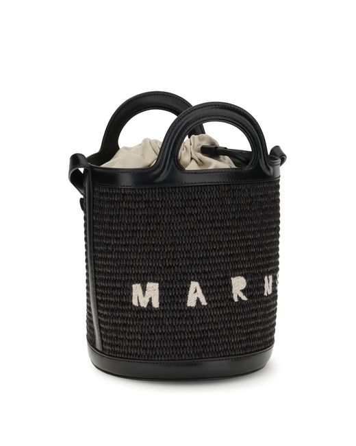 Marni Black Bucket Bags