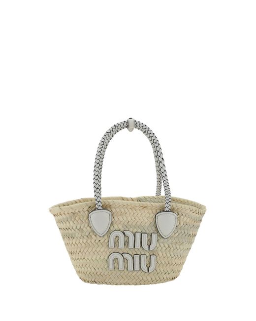 Miu Miu Metallic Handbags