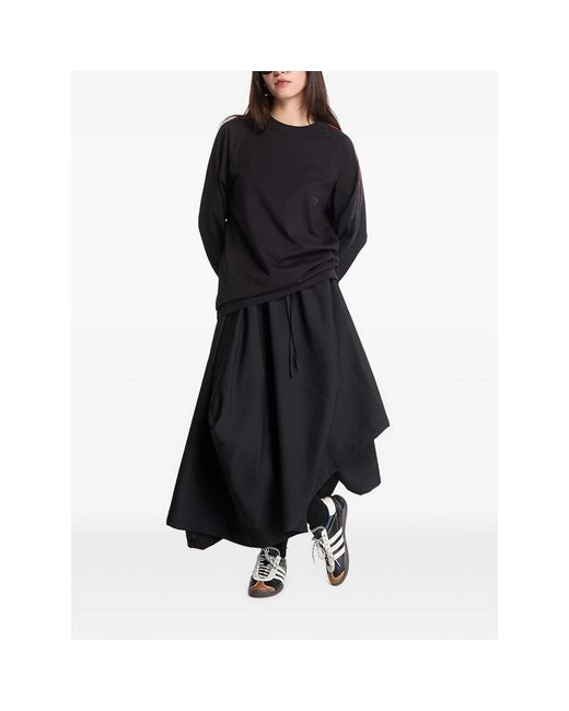 Adidas Black Sweater Y-3 Outer: Cotton; Trims: Cotton Sweatshirts for men