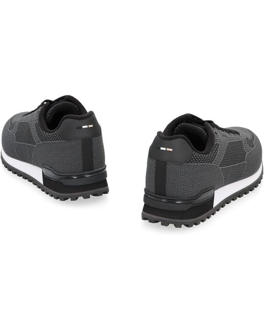 Boss Black Low-Top Parkour Sneakers Polyester Trainers for men