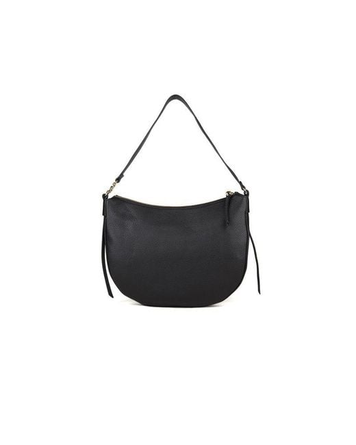 Coccinelle Black Shoulder Bag Cowhide Shoulder-Bags