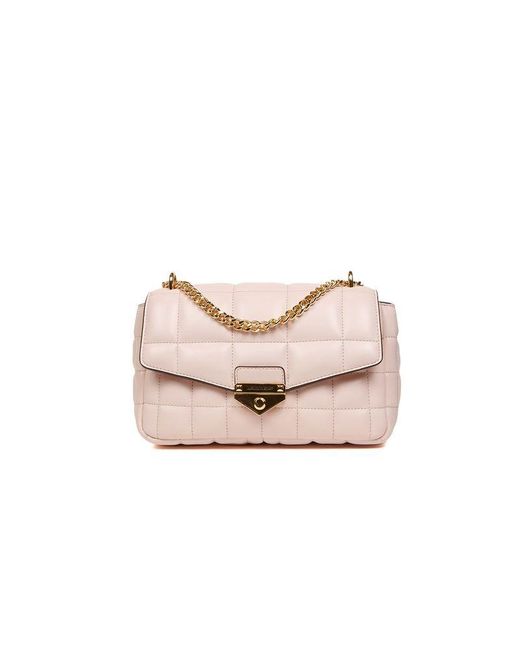 Michael Kors Natural Shoulder Bag Polyvinyl Chloride Shoulder-Bags